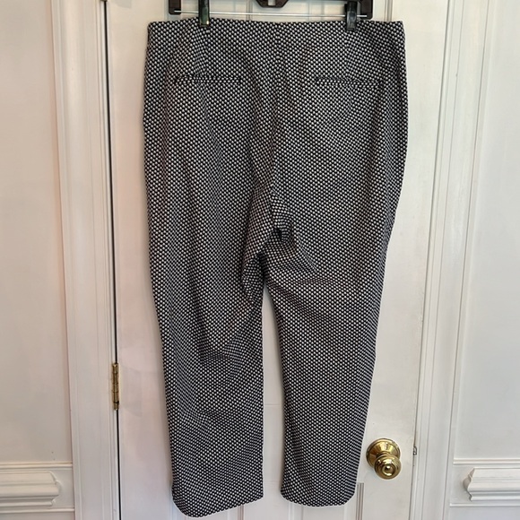 Talbots Women’s Navy Blue White Sailboat‎ Nautical Heritage Pants Size 14 - Picture 14 of 14